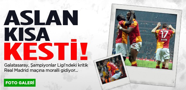 Cimbom Belediye'nin biletini kesti 2-0