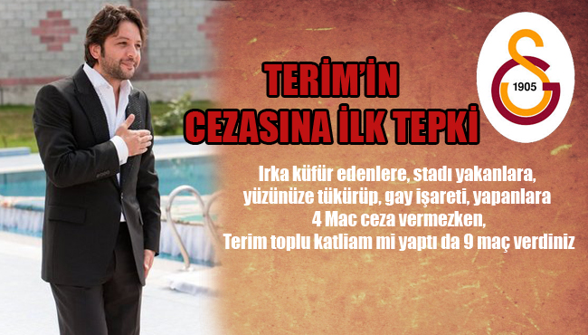 Nihat Doğan'dan Terim'in cezasına tepki