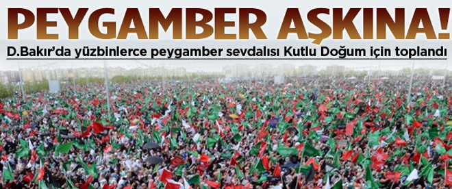 DİYARBAKIR DA MUHTEŞEM KUTLU DOĞUM ETKİNLİĞİ