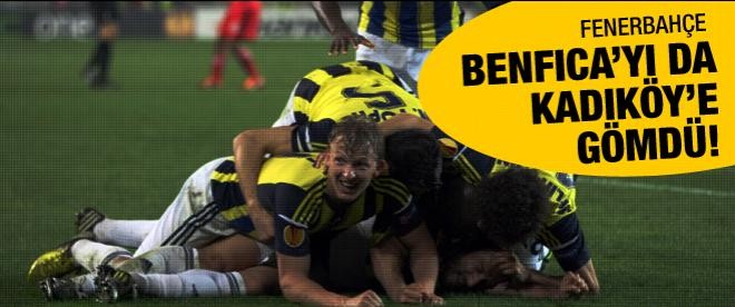 Fenerbahçe Benfica'yı Kadıköy'e gömdü!