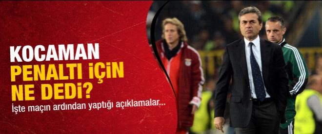 Aykut Kocaman: "Takımımla gurur duyuyorum"