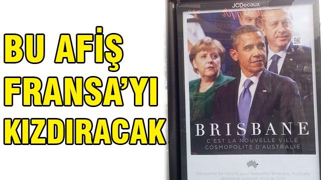 Bu afiş Fransa'yı kızdıracak