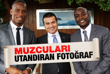Suat Kılıç Webo ve Drogba ile buluştu