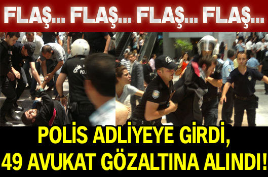 Çağlayan Adliyesi karıştı