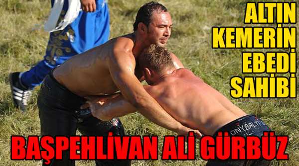 Başpehlivan Ali Gürbüz, Altın Kemer'in ebedi sahibi