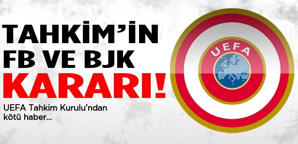 Tahkim'in Fenerbahçe ve Beşiktaş kararı