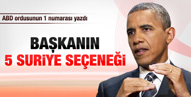 ABD Genelkurmay Başkanı'nın Suriye raporu