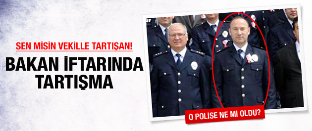 Sen misin milletvekiliyle tartışan!