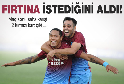 TRABZONSPOR Turu ARALADI 1-0