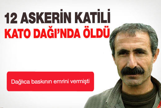12 askerin katili öldü