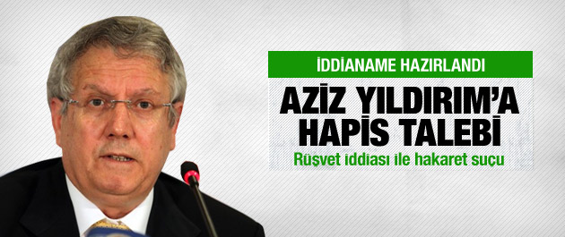 Aziz Yıldırım'a hapis talebi!