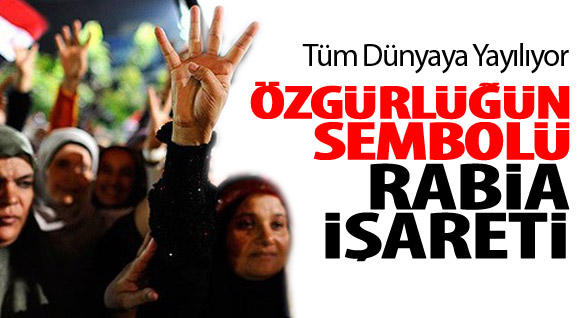 Özgürlüğün Sembolü Rabia işareti