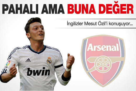 İngilizler Mesut Özil'i konuşuyor