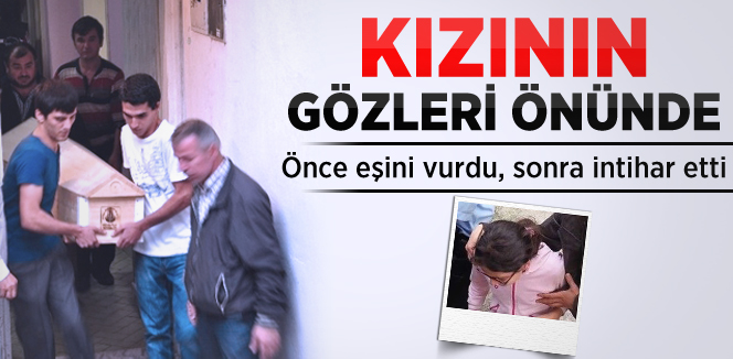 Eşini Vurdu Ardından İntihar Etti