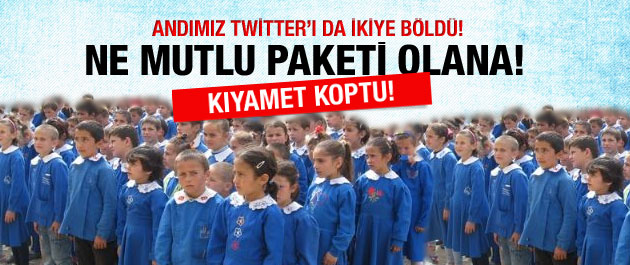 Andımız Twitter'ı ikiye böldü!