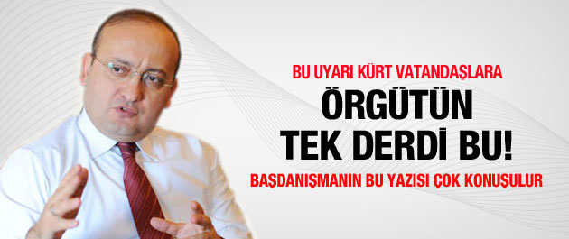 PKK'nın tek derdi bu!