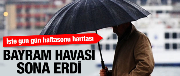 Kuvvetli yağış uyarısı!