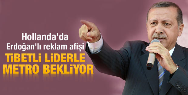 Erdoğan Dalay Lama ile metro bekliyor
