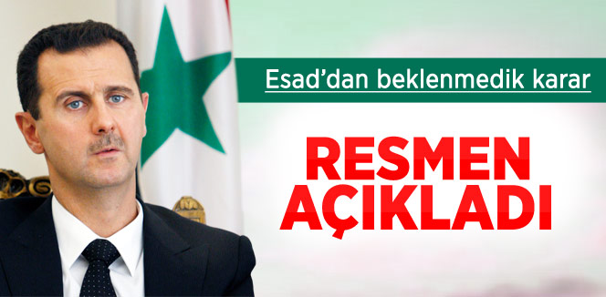 Esed, Genel Af İlan Etti