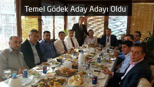 Fatih Aydın ve Ekibi Adaylık Yemeğine Davet Edildi