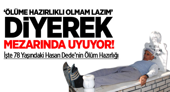 Kendini Ölüme Hazırlıyor!