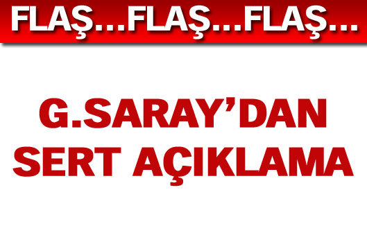 G.Saray'dan FB'ye sert açıklama
