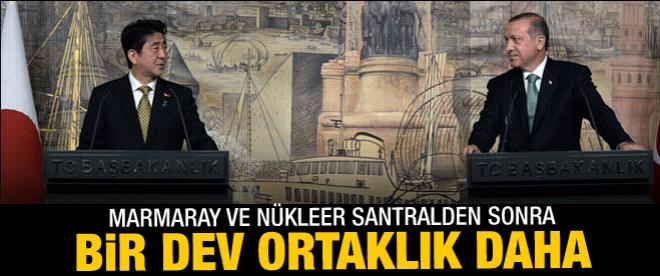 Japonya ile bir dev ortaklık daha