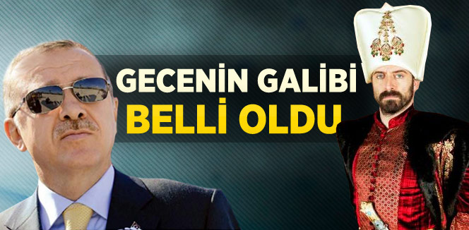 Muhteşem Yüzyıl, Reytinglerde Erdoğan'ı Geçti