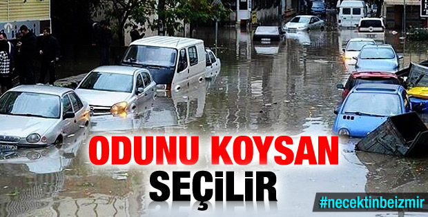 İzmir'i sel bastı Twitter kullanıcıları çıldırdı