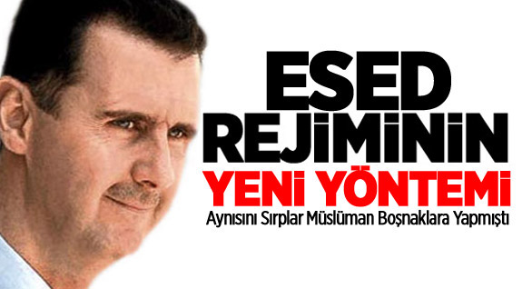 Esed Rejiminin İğrenç Yöntemi