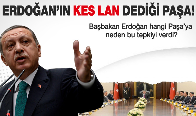 Erdoğan’dan Şener Eruygur’a: Kes lan!