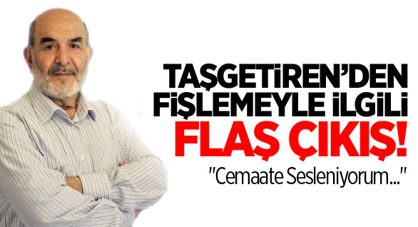 "Cemaate Sesleniyorum..."