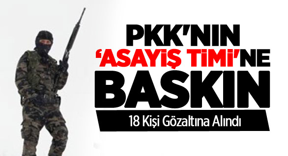 Batman'da 55 adrese operasyon: 50 gözaltı