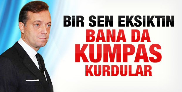 Cem Uzan: Bana da kumpas kurdular