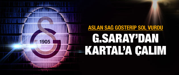 Galatasaray'dan Beşiktaş'a çalım