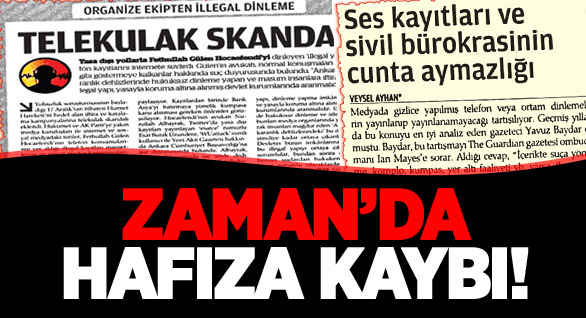 Zaman’da Hafıza Kaybı!