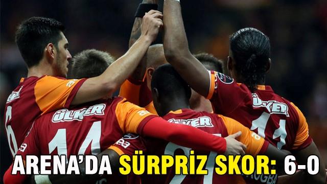 Arena'da sürpriz skor: 6-0