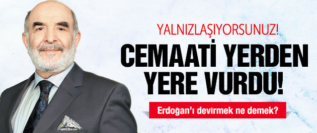 Taşgetiren'den cemaate zehir gibi yazı!