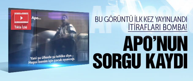 Abdullah Öcalan'ın sorgu görüntüleri ilk kez yayınlandı