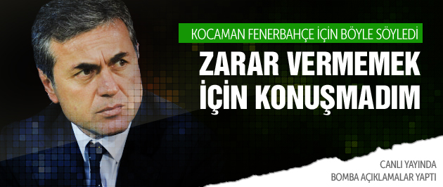 Aykut Kocaman'dan bomba açıklamalar