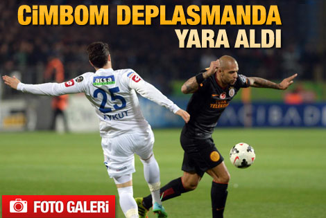 Galatasaray zirve yarışında yara aldı