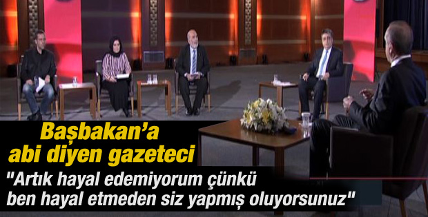 Canlı yayının en ilgi çeken gazetecisi: Hakan Albayrak