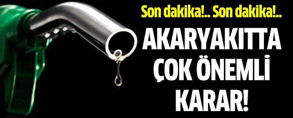 EPDK akaryakıtta tavan fiyat kararı aldı