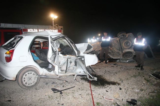 Kilis'te feci kaza: 4 ölü
