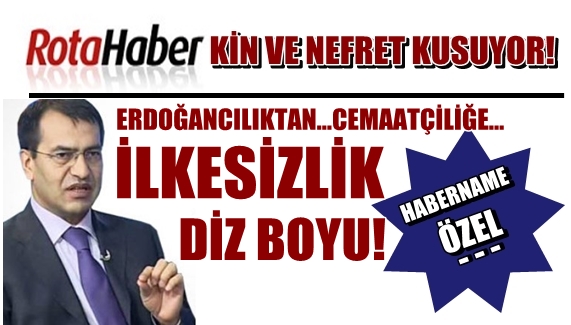 ROTAHABER KİN VE NEFRET KUSUYOR