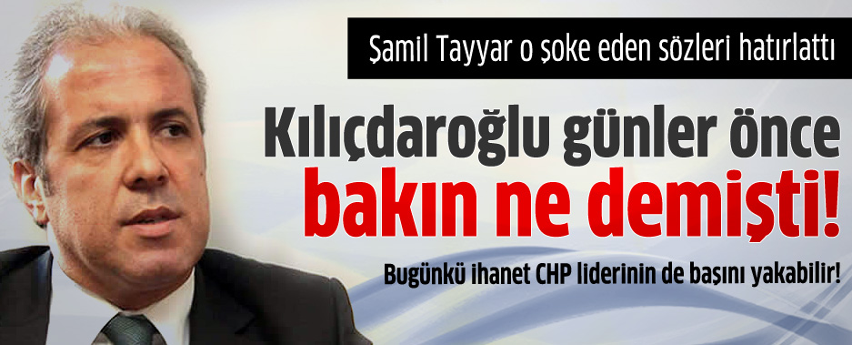 Tayyar'dan şok eden hatırlatma!