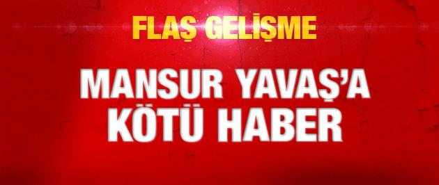 Mansur Yavaş'a Ankara'dan kötü haber