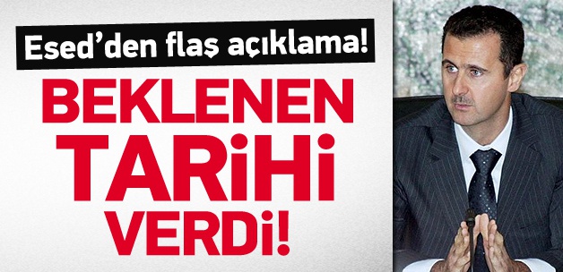 Esed'den flaş açıklama: 1 yıl içinde...