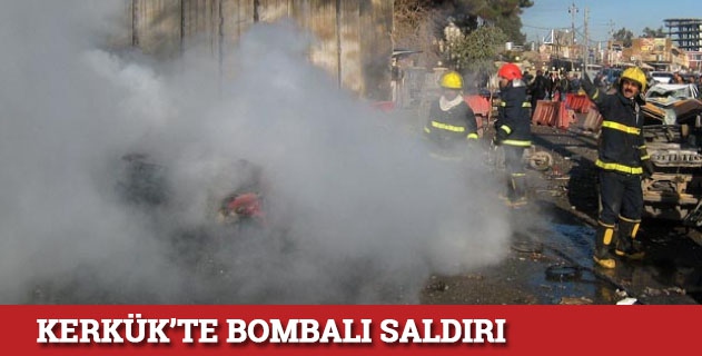 Kerkük'te bombalı saldırı