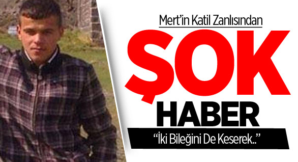 Mert'in Katil Zanlısından İntihar Girişimi
